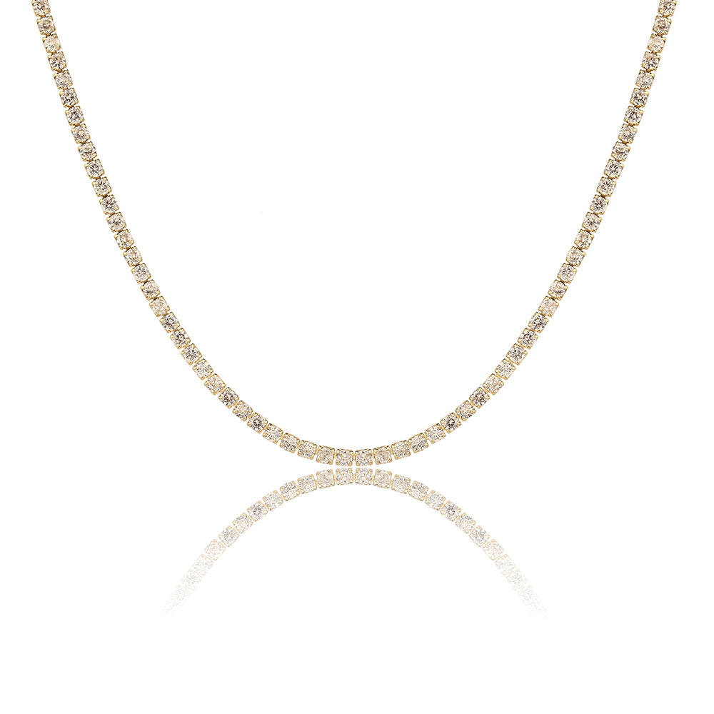 שרשרת טניס דגם מון בלאן - 1.75 מ"מ - Mindset Jewelry