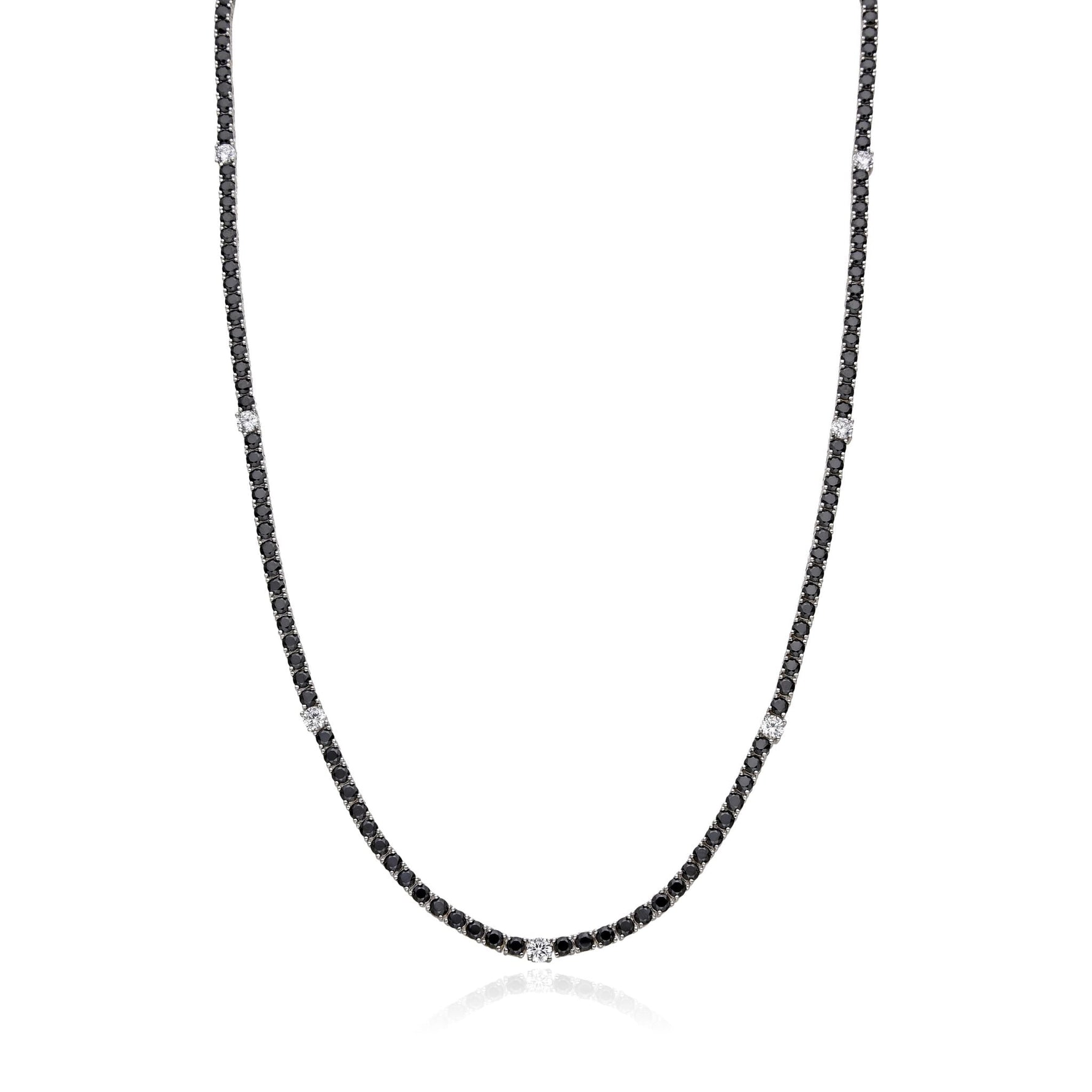 שרשרת טניס רודוס - 3.4 מ"מ, 60 ס"מ - Mindset Jewelry