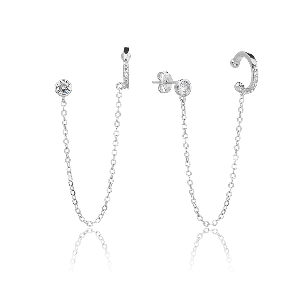 עגילים דגם סן רמו - Mindset Jewelry