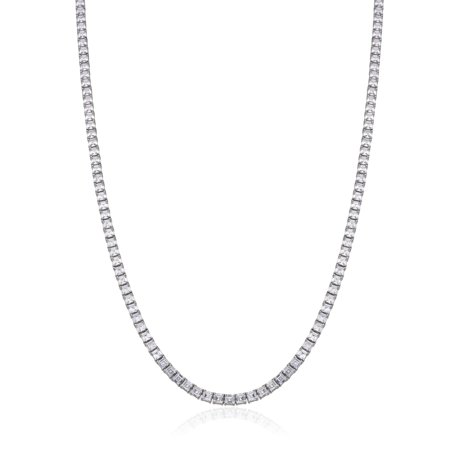 שרשרת טניס קמוגלי - חוליות מרובעות, 3 מ"מ - Mindset Jewelry