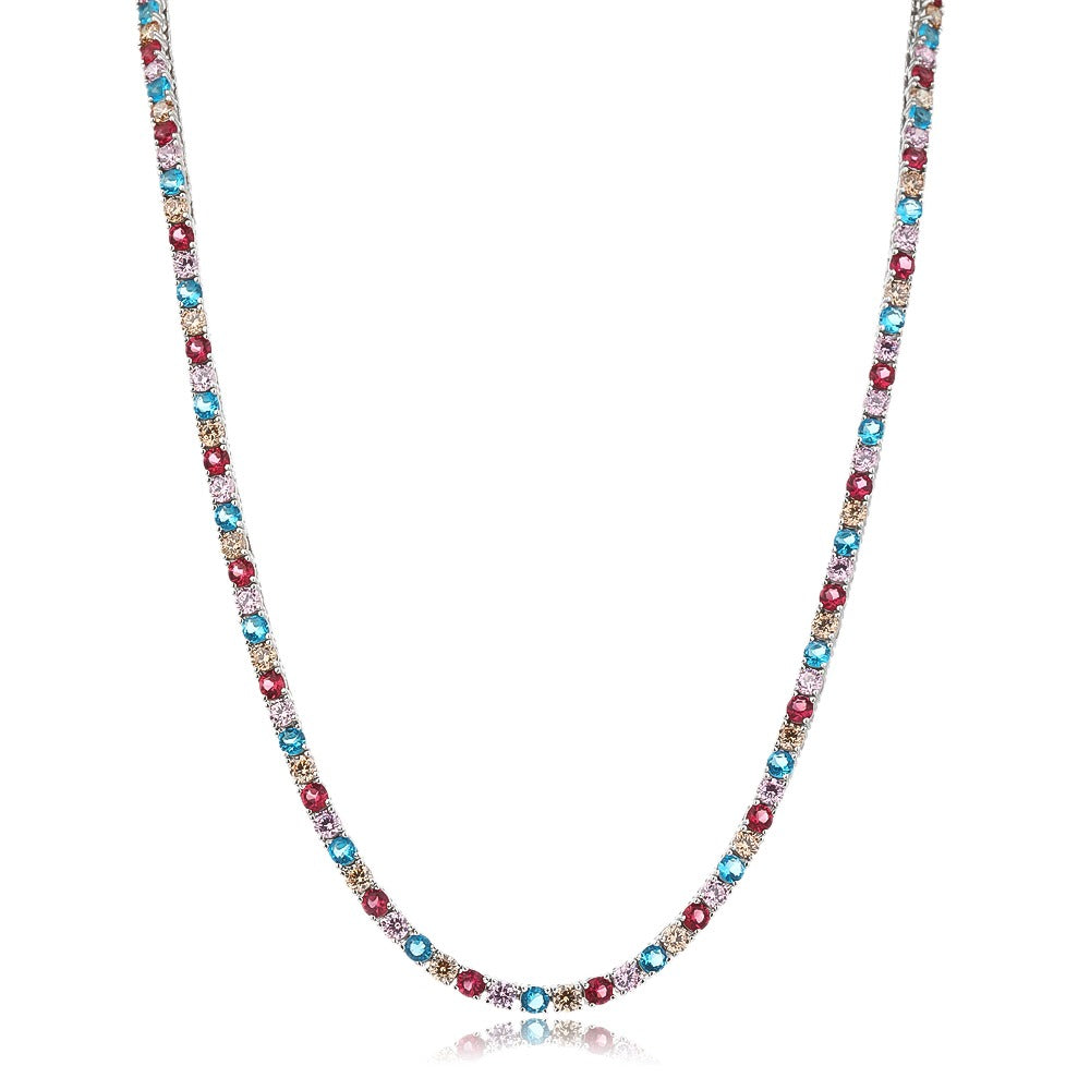 שרשרת טניס טרוויזו - 3 מ"מ (2) - Mindset Jewelry