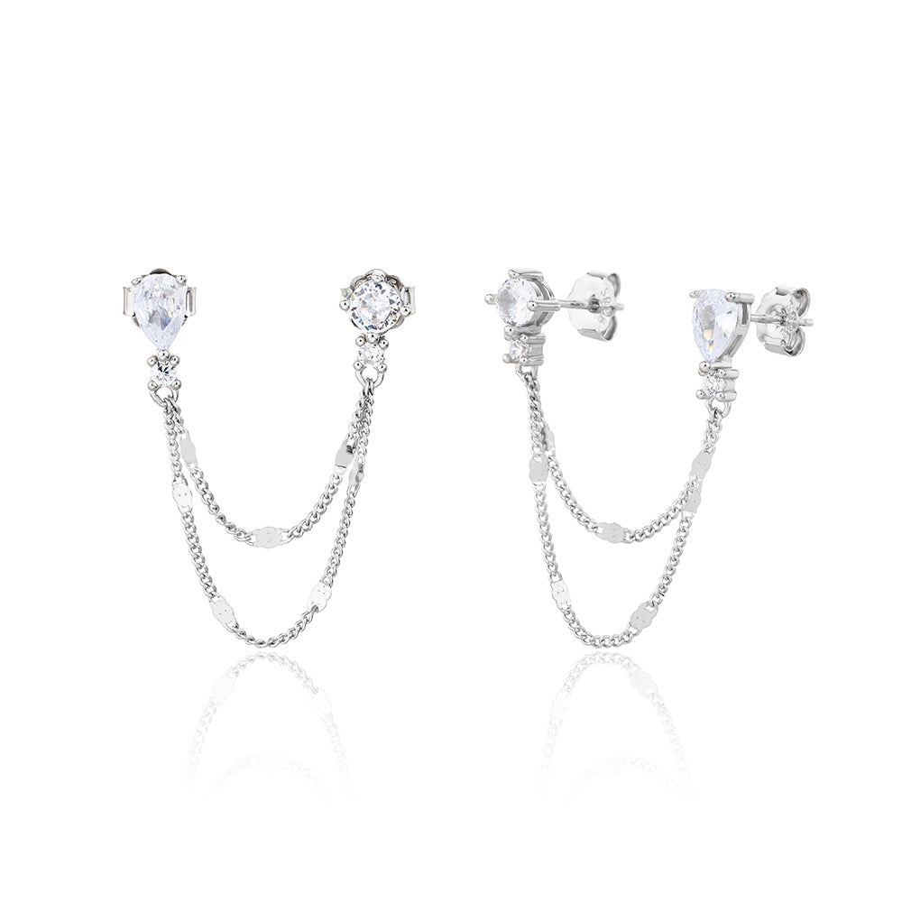 עגילים דגם קיוטו - Mindset Jewelry