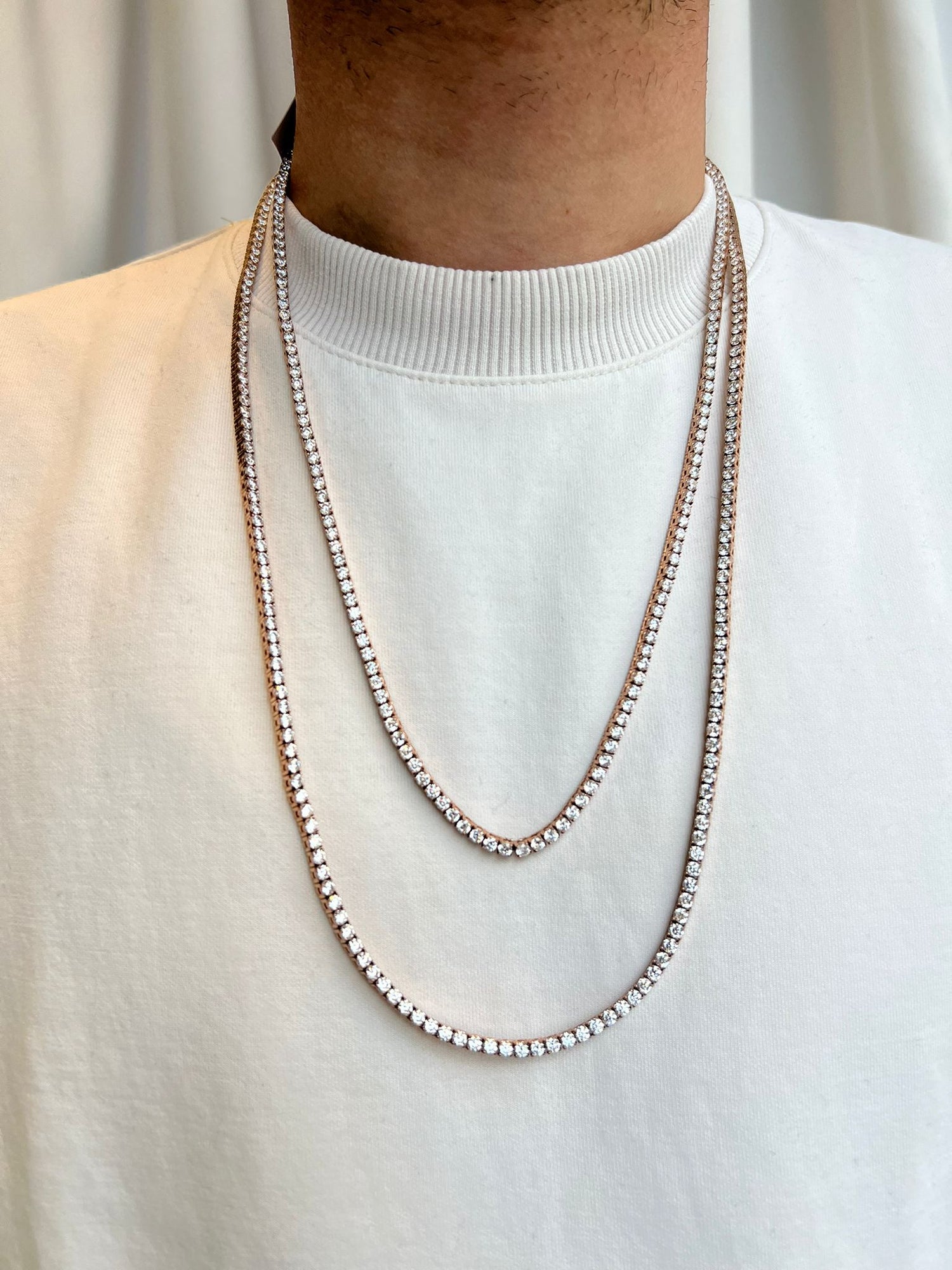 שרשרת טניס דגם סנטה פה - 3 מ"מ - Mindset Jewelry