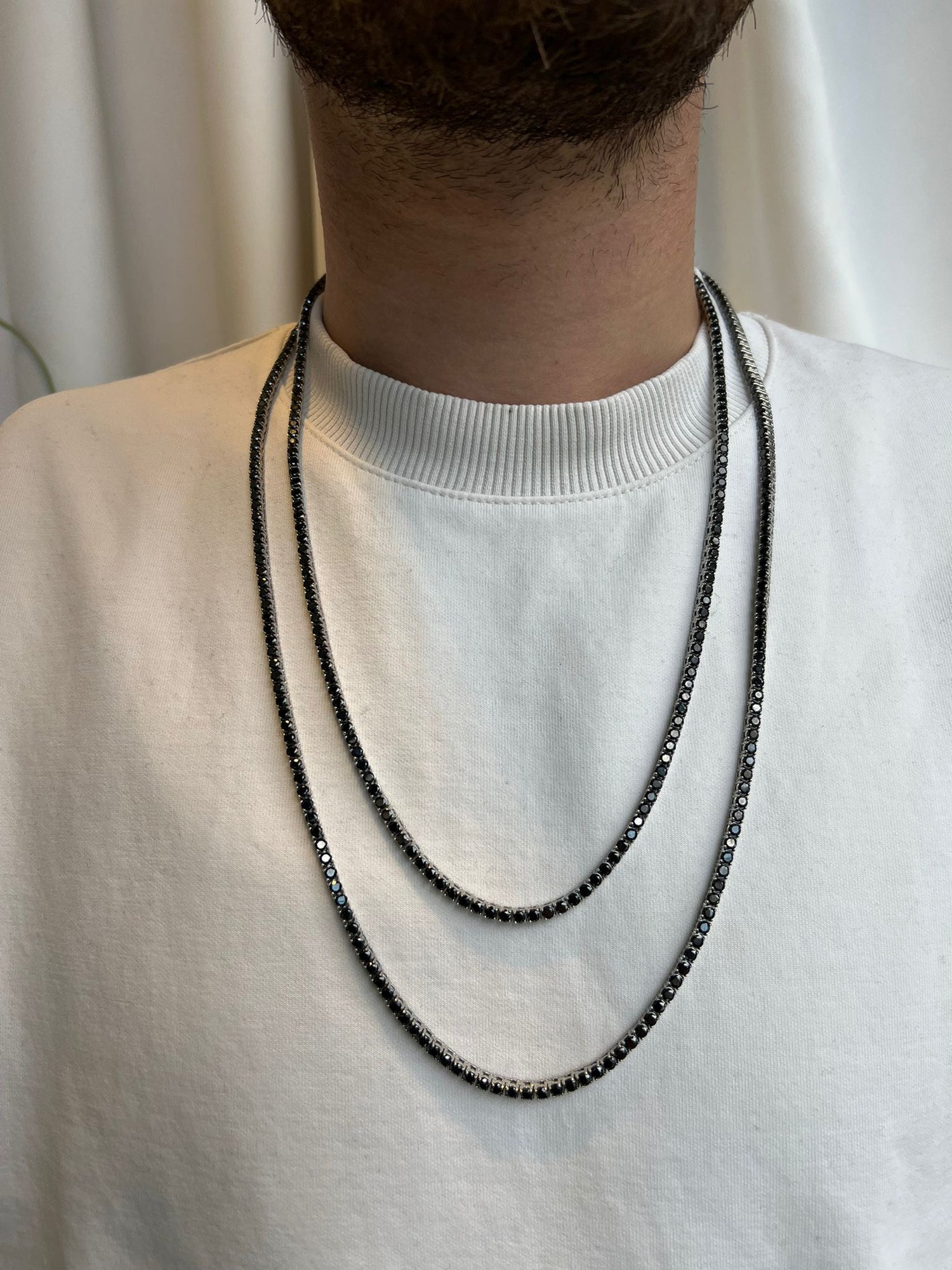 שרשרת טניס דגם קורסאו - 3 מ"מ - Mindset Jewelry