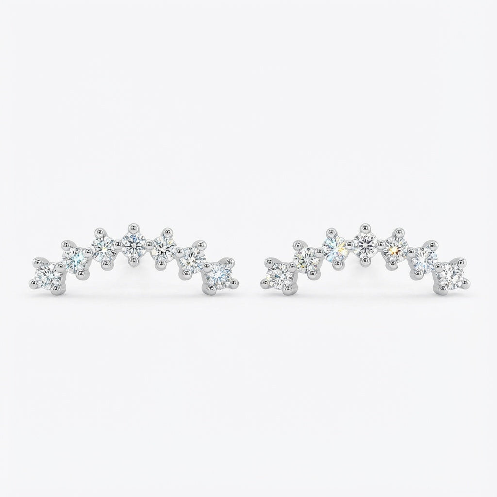 עגילים דגם צרמט - Mindset Jewelry