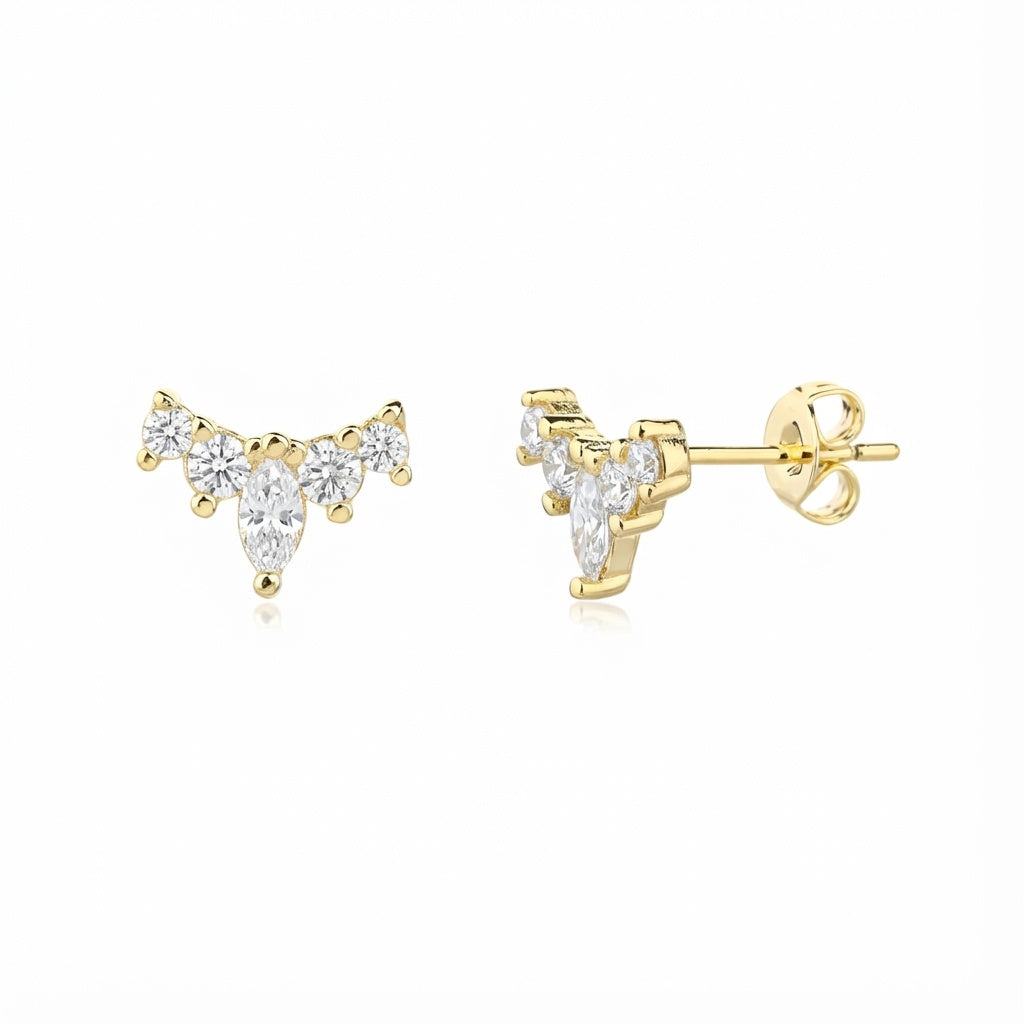 עגילים דגם מיורקה - Mindset Jewelry
