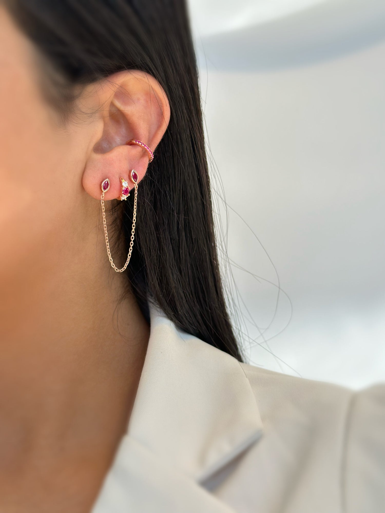 סט עגילים דגם בלאג'ו - Mindset Jewelry