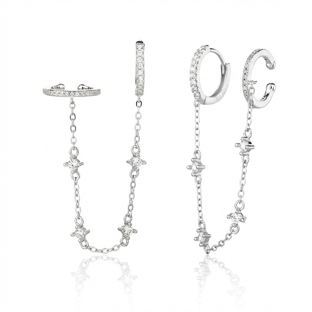 עגילים דגם הוואי - Mindset Jewelry