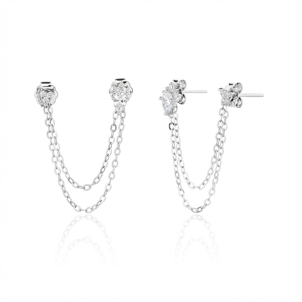 עגילים דגם ליסבון - Mindset Jewelry