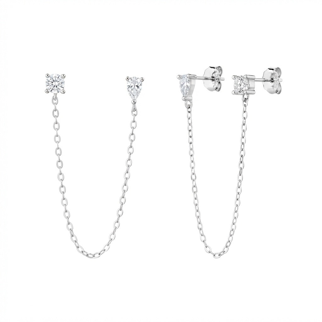 עגילים דגם דובאי - Mindset Jewelry