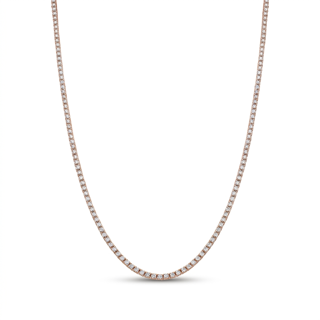 שרשרת טניס דגם מלבורן - 2.5 מ"מ - Mindset Jewelry