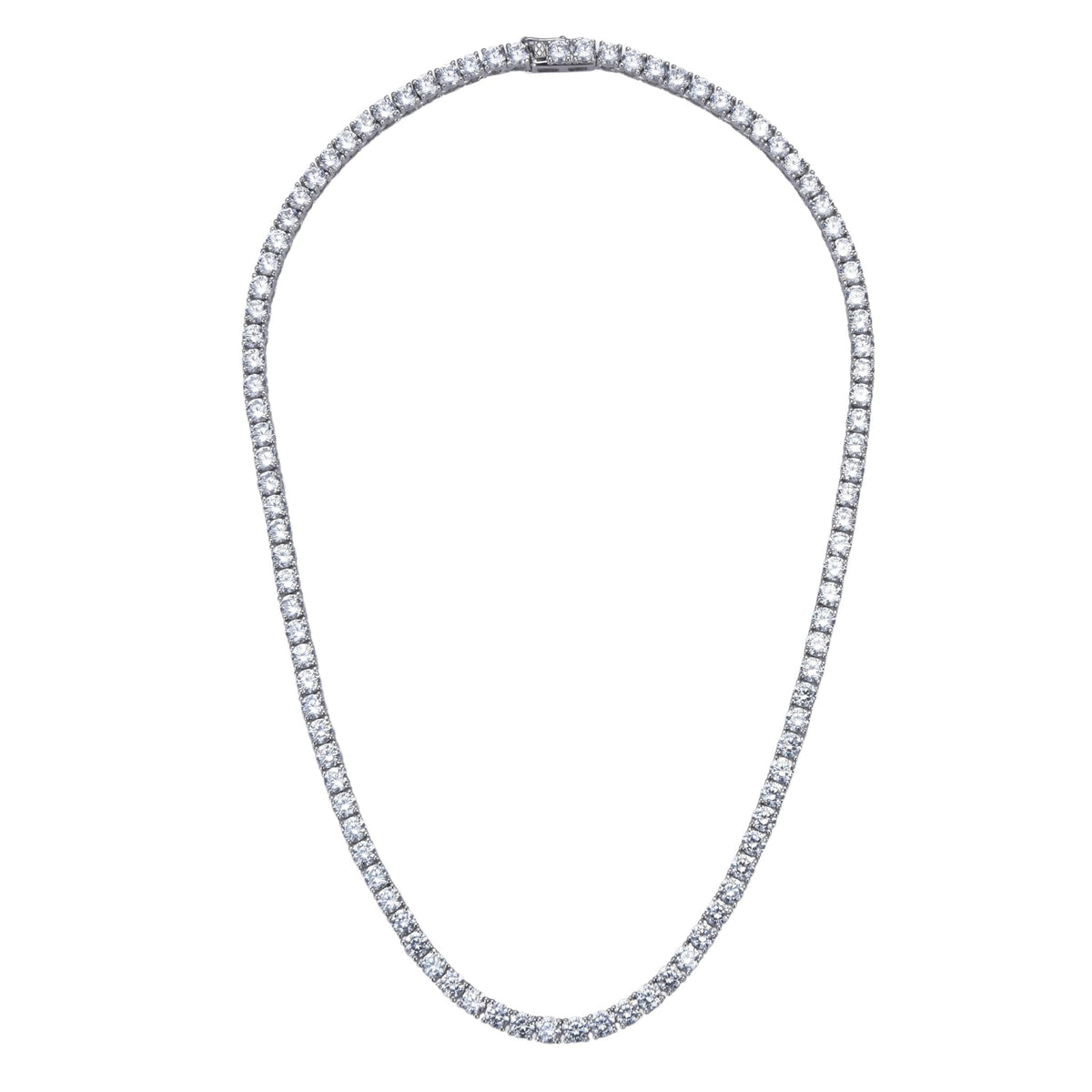 שרשרת טניס טרוויזו - 3 מ"מ, כסף - Mindset Jewelry