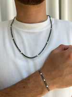 שרשרת טניס רודוס - 3.4 מ"מ, 60 ס"מ, כסף - Mindset Jewelry