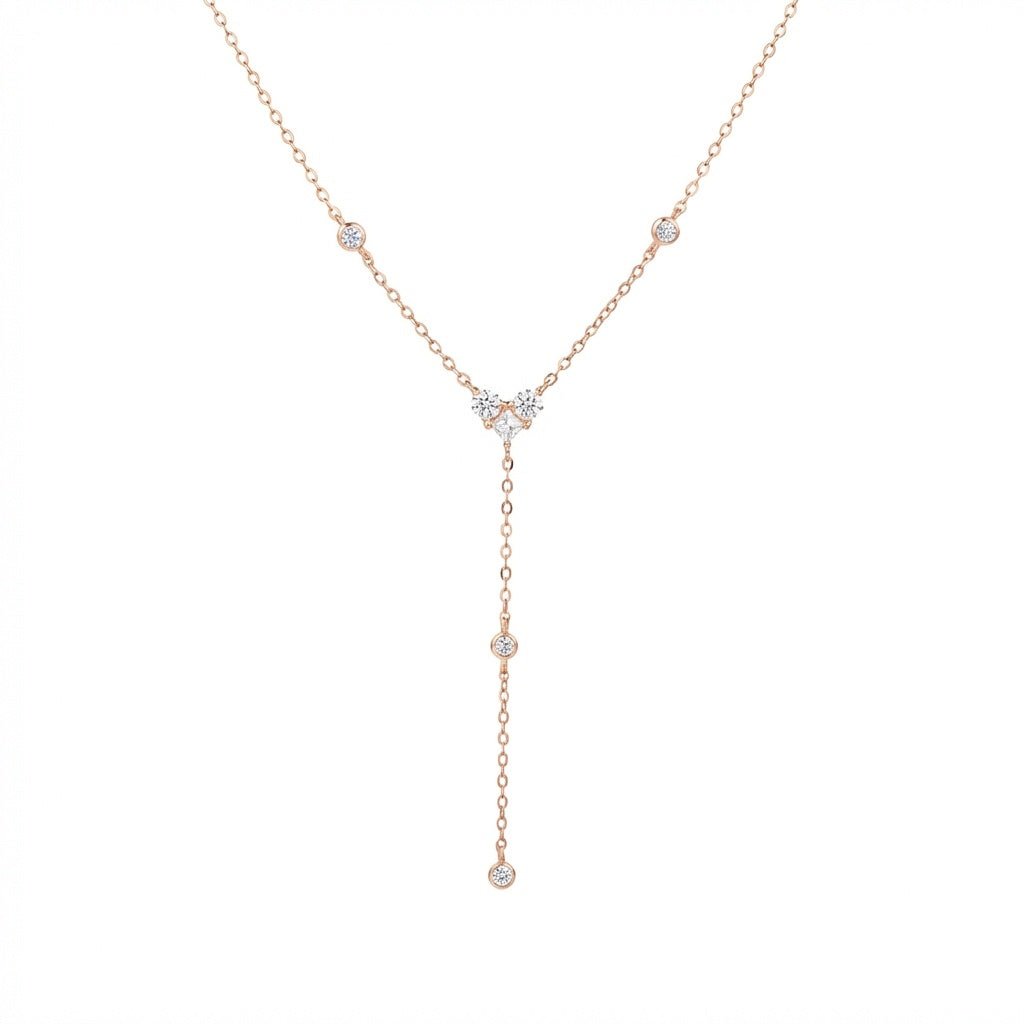 שרשרת ארוזה - רוז גולד - Mindset Jewelry
