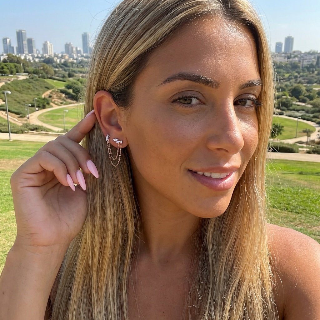 עגילים זקינתוס - Mindset Jewelry